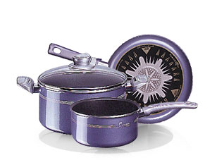 Integral Non-stick cookware 